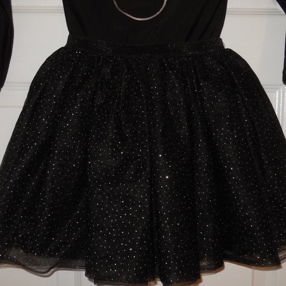 Disney Junior Minnie Mouse Tutu dresses Beaded Bow 5T black - Picture 3 of 5